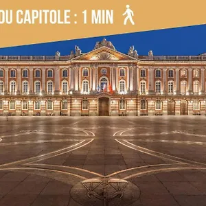T3 Capitole-climatisation-balcon Apartamento